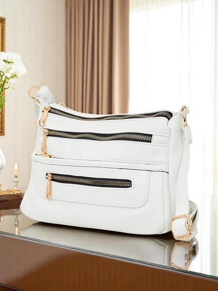 Royalfashion Malá čtvercová kabelka z eko kůže Niva Time