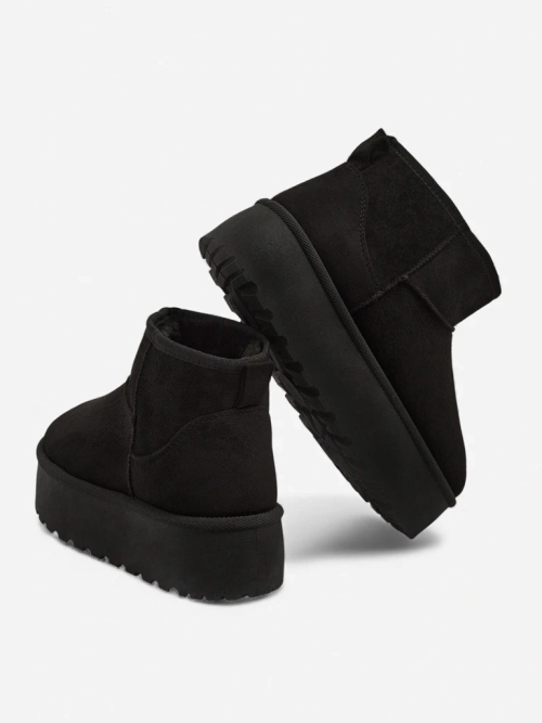 Ботильйони Жіночі Luna Чорні Шкіряні Елегантні на Осінь