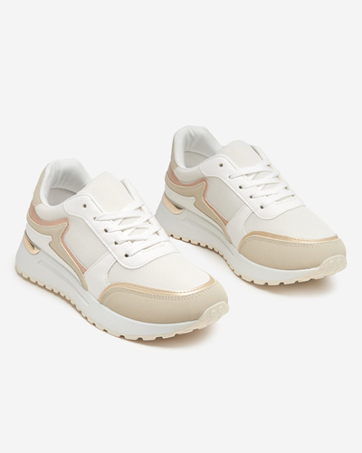 Бежеві жіночі кросівки Delani