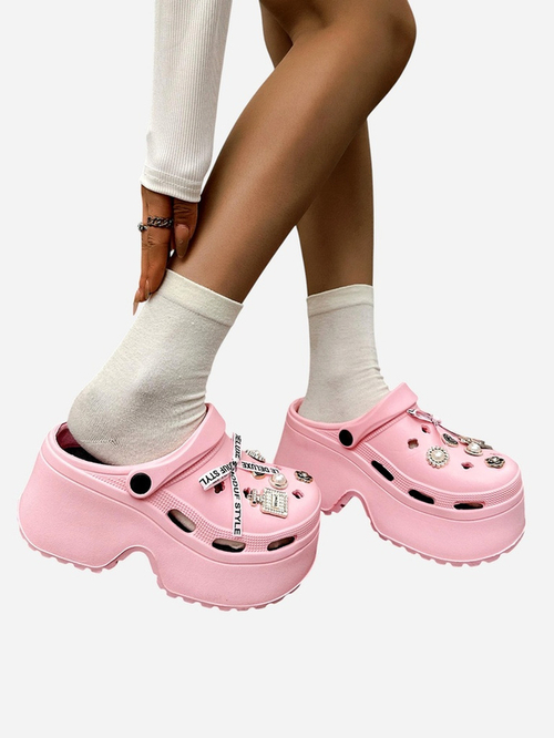 Royalfashion жіночі гумові тапочки з декораціями Dellos