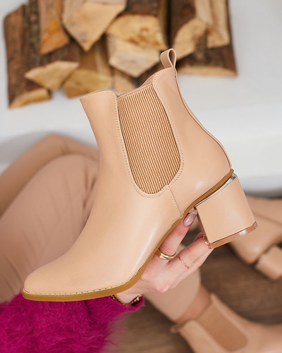 Royalfashion Білі жіночі черевики на шпильці Lady Jeny