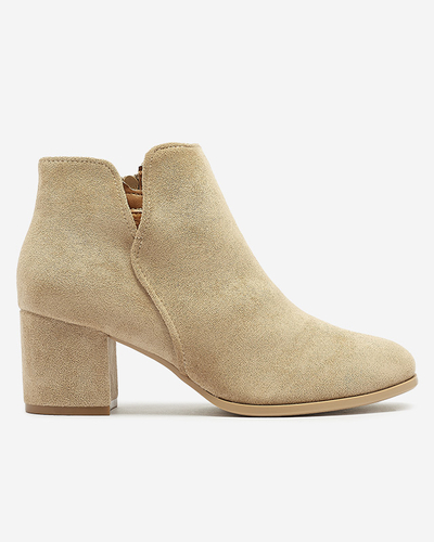 Чоботи жіночі з екозамші верблюжої Frenas - Взуття