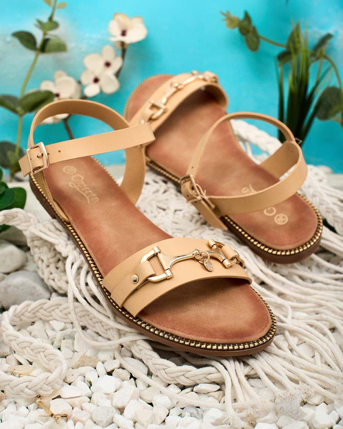 Royalfashion Декоровані жіночі босоніжки Umbe