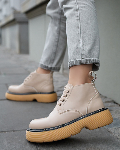 Dámské boty v béžové barvě Tarraf- Footwear