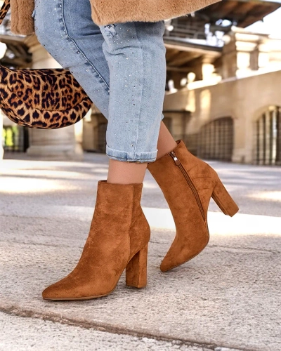 Dámské kotníčkové boty Royalfashion na stiletovém podpatku Fozi