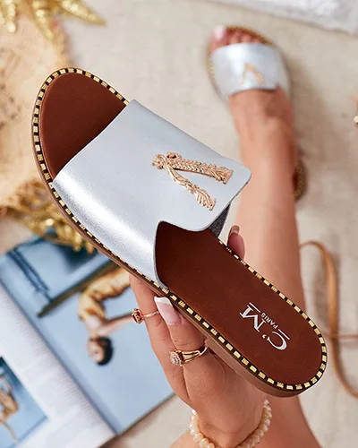 Royalfashion Dámské žabky z ekokůže Cemenna