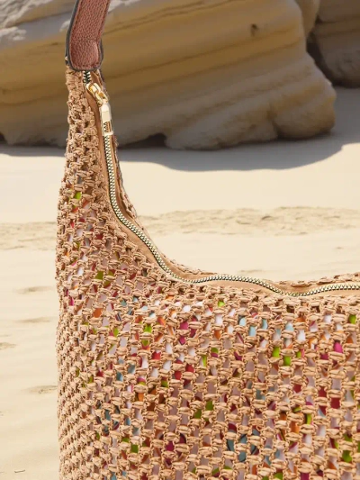 Royalfashion Velká slámová letní taška