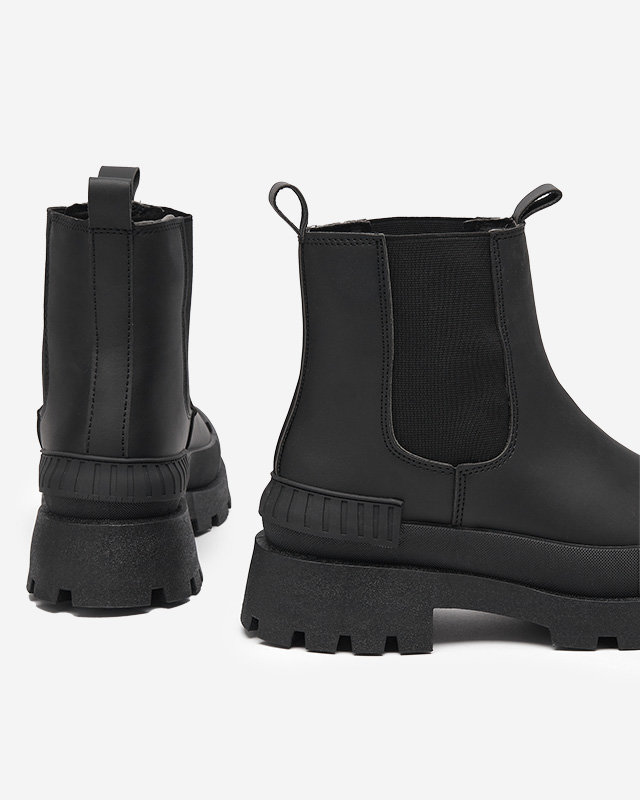 Černé dámské nazouváky Sisepi- Footwear