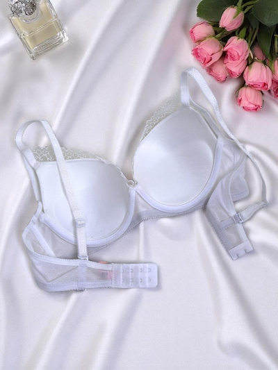 Royalfashion Dámská podprsenka push-up s krajkou Romance Push-Up