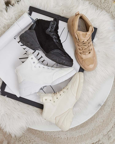 Royalfashion Dámské sportovní vysoké tenisky Bullaro