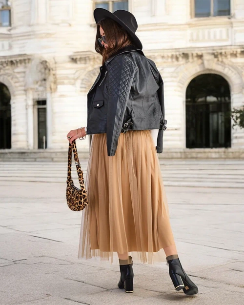 Royalfashion Спідниця-міді для жінок з тюлю