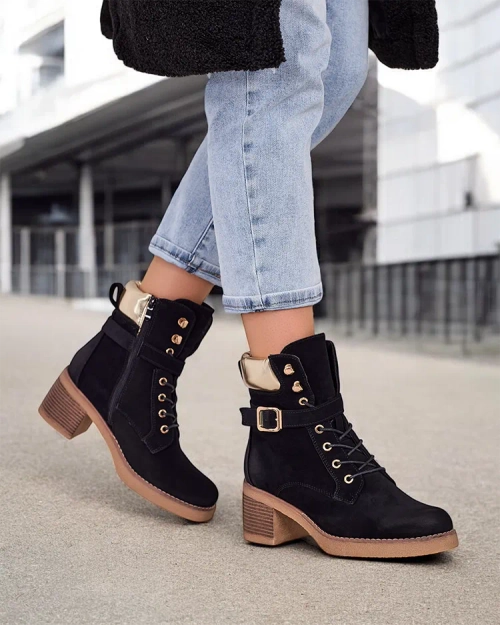 Жіночі низькі чоботи до щиколотки Royalfashion Nedelin