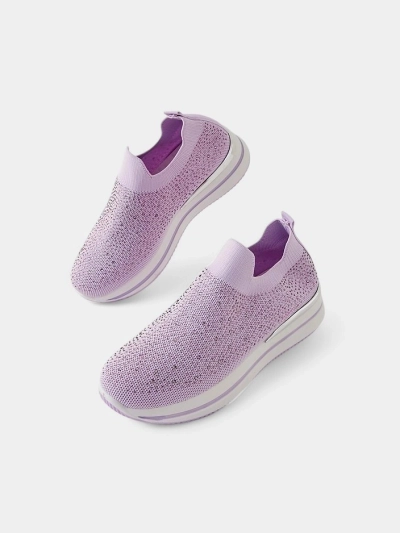 Royalfashion ženské sportovní boty na slip-on s rhinestony Adeq