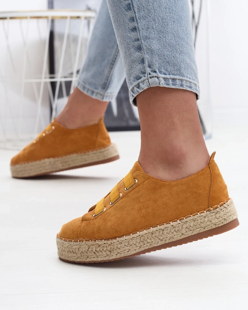 Гірчичні жіночі спортивні кеди Alener - Взуття