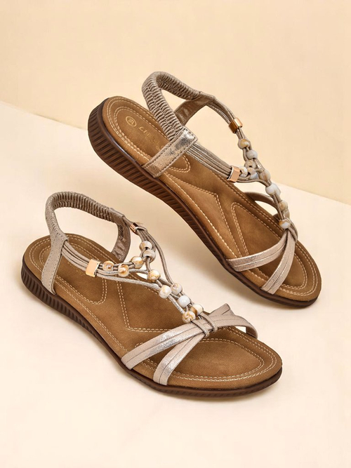 Royalfashion жіночі сандалі з прикрасами Imen