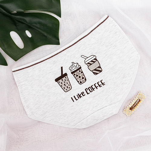 Світло-сірі жіночі трусики