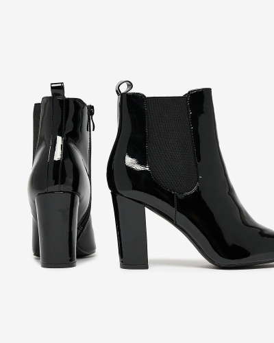 Royalfashion Чорні жіночі черевики на шпильці Lady Jeny