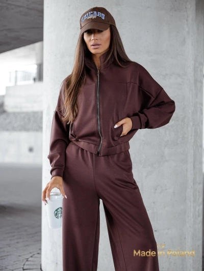 Viskózová dámská tepláková souprava Long Waves