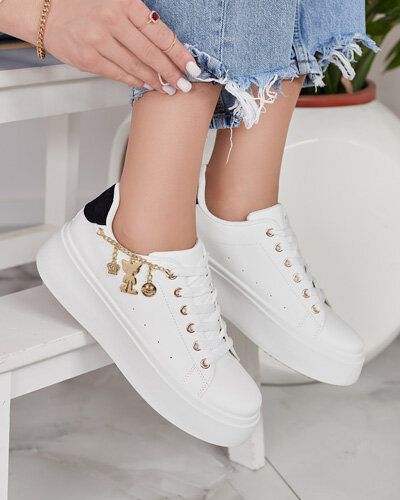 Royalfashion Dámské sportovní tenisky se zdobením Gonemi