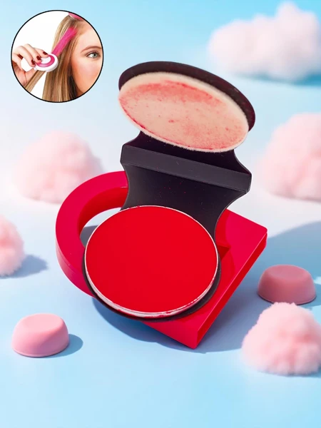 Křída na barvení vlasů Červená