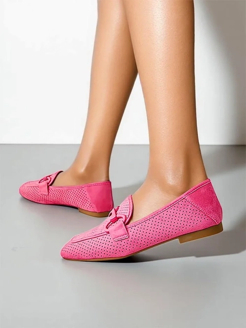 Royalfashion Перфоровані жіночі мокасини Laamba