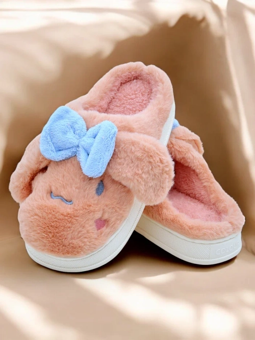 Royalfashion жіночі тапочки з хутра з бантом Savos