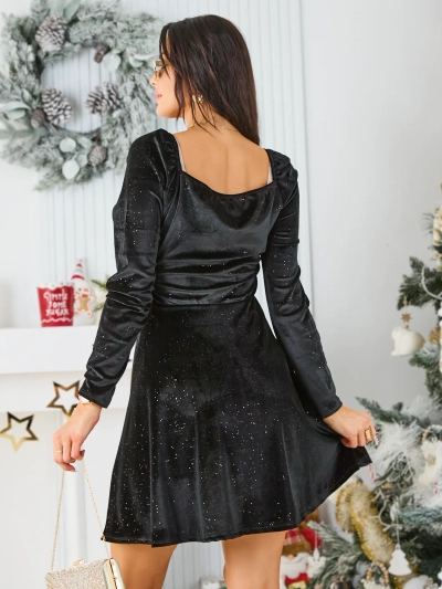 Royalfashion Dámské šaty s kamínky