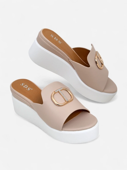 Royalfashion жіночі босоніжки на танкетці Daffin