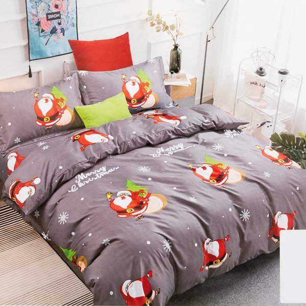 Vánoční bavlněné povlečení 160x200 4dílné - ložní prádlo