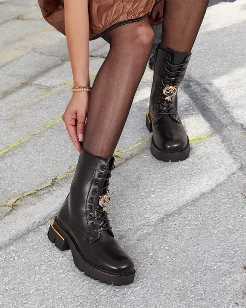 Жіночі високі черевики Royalfashion Sococ