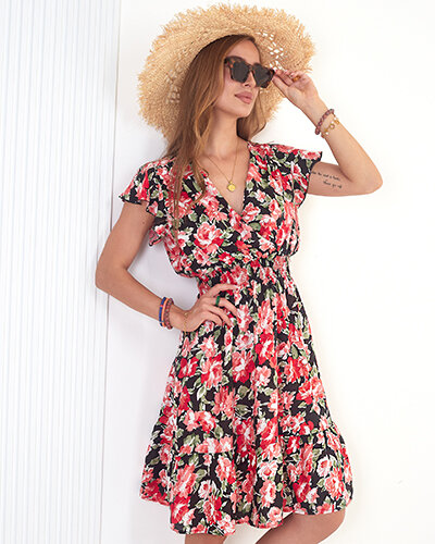 Royalfashion Dámské šaty s potiskem