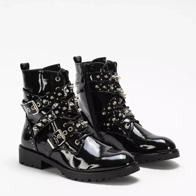 OUTLET Černé dámské tašky s jety Amriel - Obuv