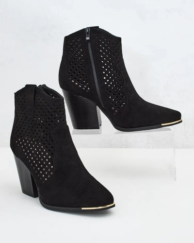 Жіночі ажурні чоботи Royalfashion Tonnet