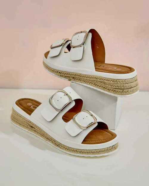 Royalfashion Жіночі шльопанці з пряжками Ossfo