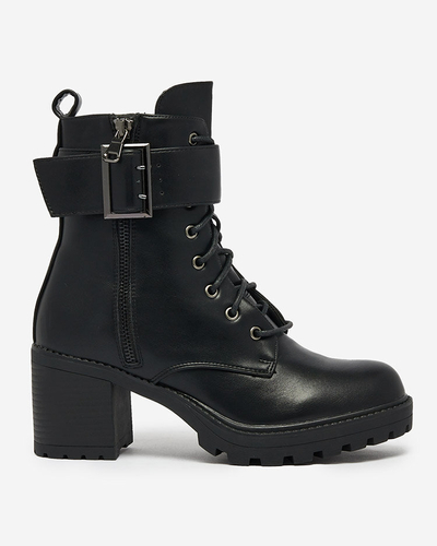 Royalfashion Black Cacelin Stiletto Boots