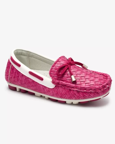 Дитячі мокасини фуксія Dannad- Footwear