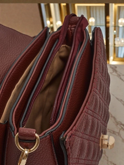 Dámská Kabelka Luna Bordó Ekologická Elegantní pro Každodenní Nošení