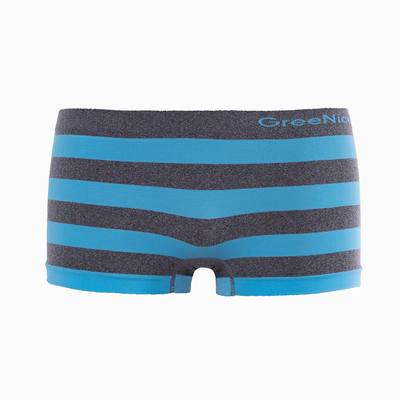 Сірі боксери в блакитну смужку