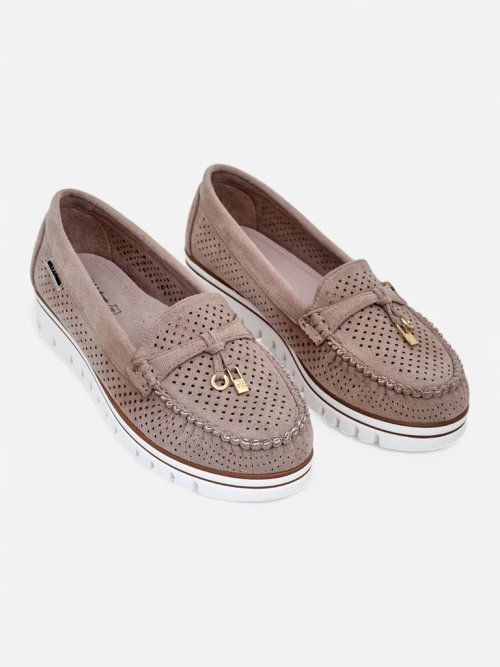 Royalfashion Жіночі перфоровані мокасини Elissas