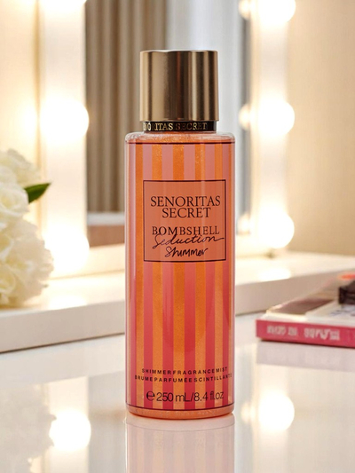 Senoritas Secret Body Mist Seduction Shimmer s třpytkami