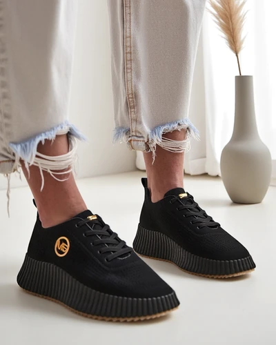 Royalfashion Dámské perforované sportovní tenisky Tobin