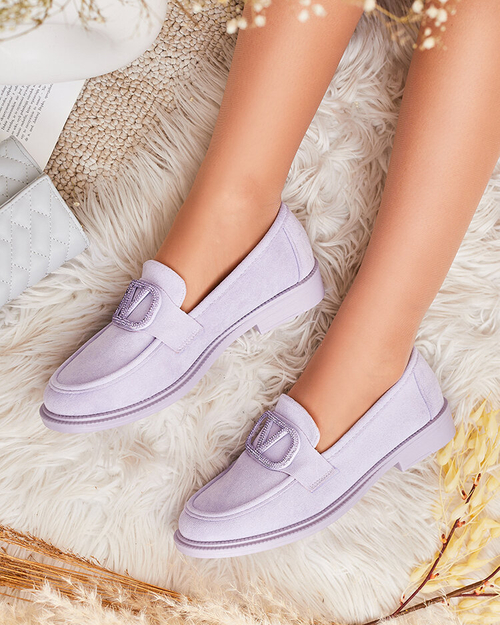 Royalfashion Жіночі мокасини з прикрасою Fograss