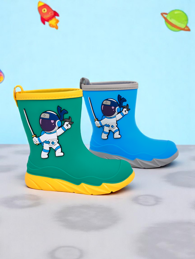 Royalfashion Dětské holínky s kosmonautem Cosmos Boy