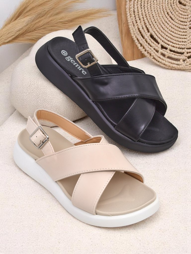 Royalfashion Dámské sandály na silnější podrážce Riva Star