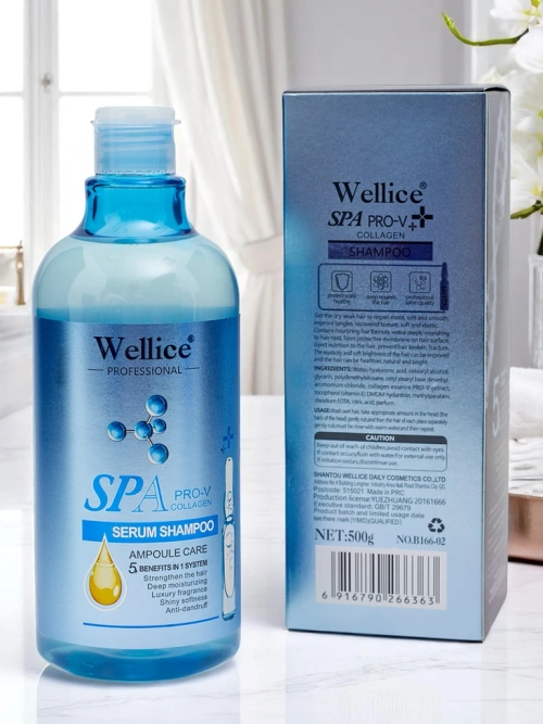 Професійний шампунь для волосся з колагеном – Інтенсивне зволоження та розгладження волосся 5-в-1