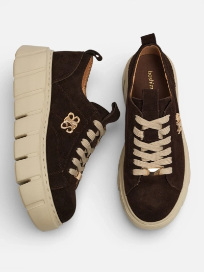 Спортивні жіночі снікерси з натуральної шкіри Renos