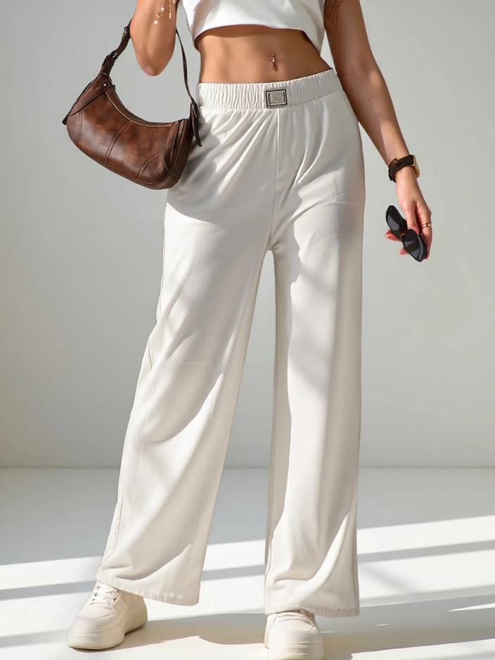 Royalfashion Dámské široké kalhoty