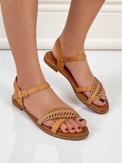 Royalfashion Жіночі сандалі на плоскій підошві Willow Grace