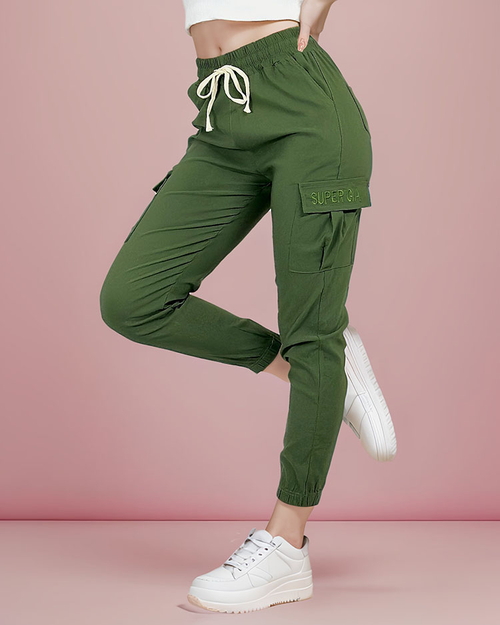Жіночі тканинні бойові штани Royalfashion
