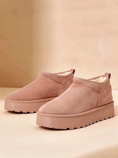 Royalfashion Dámské krátké boty a'la snow boots Ozozi